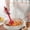 Red, variant on Daolelai New Silicone Fork Modern Simple Multi-Style Multi-Function Silicone Cooking Fork Pasta Fork