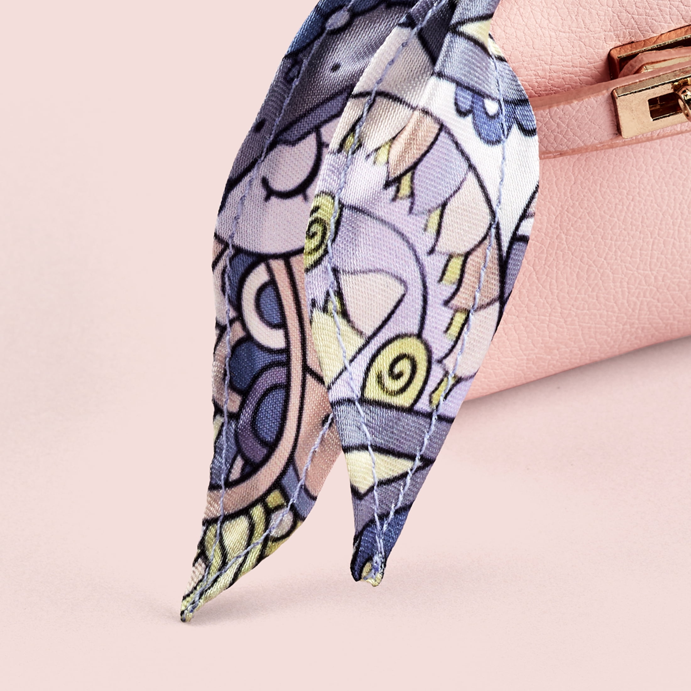 Mini Bag with Scarf Charm by Conair, Pink