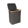 thumbnail image 1 of Rongfmy Clothes Hamper, Laundry Hamper with Removable Inner Bag, Multipurpose Waterproof Gray, 1 of 9