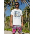 thumbnail image 2 of Santa Monica Adventure Men T-Shirt, Male x-Large, 2 of 4