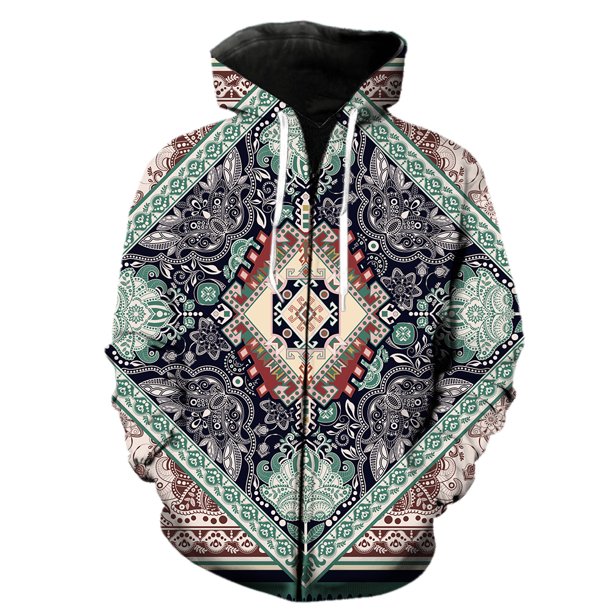 Sudadera con capucha y cremallera de estilo nacional para hombre, estilo hip hop, para adolescentes, chaquetas con capucha, estampado 3D, genial, de gran tamaño, divertida, ropa de calle, moda