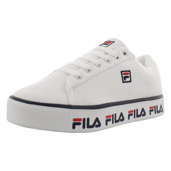 Fila Multilogo Premium V3 Canvas Boys Shoes Size 13, Color: White
