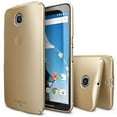 thumbnail image 1 of Ringke Slim Case Compatible with Google Nexus 6, Lightweight Thin Soft Premium Coating Hard PC Cover - Royal Gold, 1 of 8