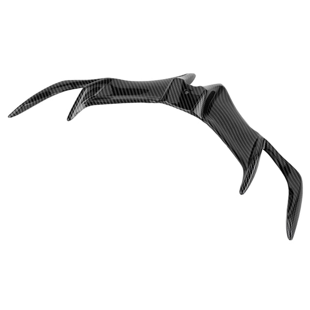 Front Fairing Aerodynamic Winglet, Carbon Fiber Style Fairing Wing Cover Wear Resistant Anti Crack for R15 V3