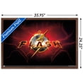 thumbnail image 3 of DC Comics Movie The Flash - Logo Wall Poster, 22.375" x 34" Framed, 3 of 6