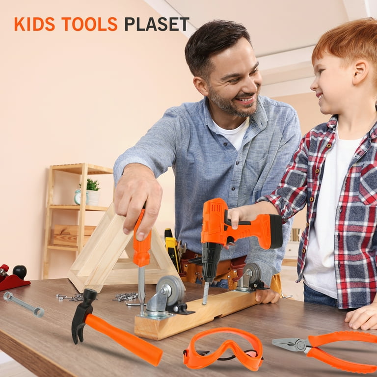 Toy Tool Belt Kids Real Tool Set Crtynell Kids Tool Set With Kids