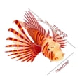 thumbnail image 2 of Aquariums Artificial Luminously Lionfish Fish Tanks Landscape Silicas Lionfish Ornaments Glowing Ornaments Home Decors Black ws, 2 of 4