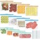 thumbnail image 1 of Reusable Silicone Freezer Bags + Freezer Labels, Reusable Food Bags Bpa Free, Eco-friendly And Leakproof Ziplock Bags With Triple Zip Closures-12 Pack, 1 of 5