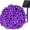 Purple, variant on 23ft Solar Christmas String Lights 50LEDs 8 Modes Waterproof String Fairy Lights for Christmas Holiday Garden Decorations, Multicolor
