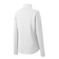 thumbnail image 6 of Sport-Tek Ladies Sport-Wick Textured 1/4-Zip Pullover. LST860, 6 of 6