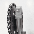thumbnail image 4 of Reloj de engranajes giratorios de edición de metal, reloj de estante con cadena de sincronización creativa, reloj de cadena de sincronización con estatua vintage en 3D, dormitorios personalizados, 4 of 6