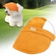 thumbnail image 1 of ¡Ganga del Día!, Sombrero para mascotas, protección solar, parasol, sombrero para perros, correa ajustable, sombrero de verano para perros pequeños y medianos, diseño ajustable y transpirable, 1 of 9