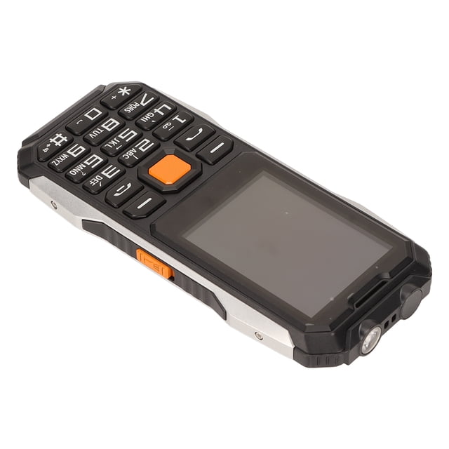 Teléfono móvil 2G para personas mayores, doble SIM, botones grandes, pantalla HD de 2,4 pulgadas, batería de larga duración de 6800 mAh, teléfono móvil para personas mayor