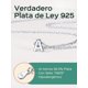 thumbnail image 4 of Pulsera Letra Inicial Mujer Plata de Ley 925 Letras de Alfabeto Abecedario Pulsera Delicada Joyería Miminalista de Nombre Regalo, 4 of 4