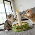 thumbnail image 4 of Interactive Cat Scratching Board with Nail File Puzzle for Indoor Play and Grooming Enrichment Activity Toy, 4 of 4