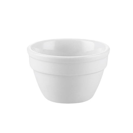 

RCN Specialty Item Deep Stacking Bowl 8 Oz. 4 Dia. X 2-1/2 H Porcelain White 8 packs