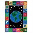 thumbnail image 3 of EarthWorks 7'7" x 7'7" Area Rug In Color Multi, 3 of 4