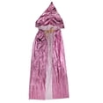 thumbnail image 3 of Capa brillante Sunnimix Disfraz Accesorios 90 cm Rosado Traje de capa de los niños, 3 of 6