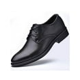 thumbnail image 5 of Frontwalk Men Brogues Wingtips Dress Shoes Lace Up Oxfords Wedding Fashion Leather Shoe Mens Business Flats Black 5.5, 5 of 6