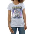 thumbnail image 3 of Beetlejuice Womens Distressed Poster Cotton T-Shirt, 3 of 5