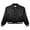 Black, variant on Men's Satin Hip Hop Street Inspired Button Up Light Soft Modern Fit Mesh Lined Bomber Jacket