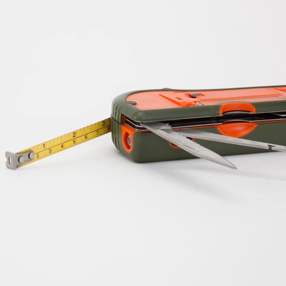 Bits & Pieces Deluxe 8-in-1 Fishing Tool – Scale, Knife & LED Light