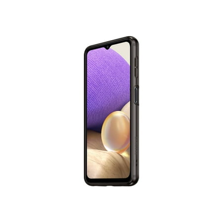 Samsung EF-QA326 - Back cover for cell phone - flexible thermoplastic polyurethane (TPU) - black - for Galaxy A32 5G