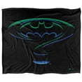 thumbnail image 2 of Batman Blanket, 50' x 60' Batman Forever Logo Silky Touch Sherpa Back Super Soft Throw Blanket, 2 of 5