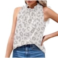thumbnail image 1 of Camiseta sin mangas estampada a la moda para mujer, blusa, Tops informales Pompotops  lopia1000301, 1 of 5