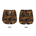 thumbnail image 3 of Fuzoiu Chicken Rooster Print Women's Athletic Shorts, Double-Layer Running Shorts with Pocket,Women's Workout Shorts for Yoga, Gym, and Workouts-XX-Large, 3 of 7