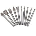 thumbnail image 1 of Oubit Rotary Tool,10 Pcs Rotary File Grinding Burr Carving Burr Sleek Aesthetic, 1 of 9