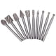 thumbnail image 4 of Fresa para tallar, 10 piezas Lima rotativa Broca para amoladora rotativa Máxima confiabilidad, 4 of 14