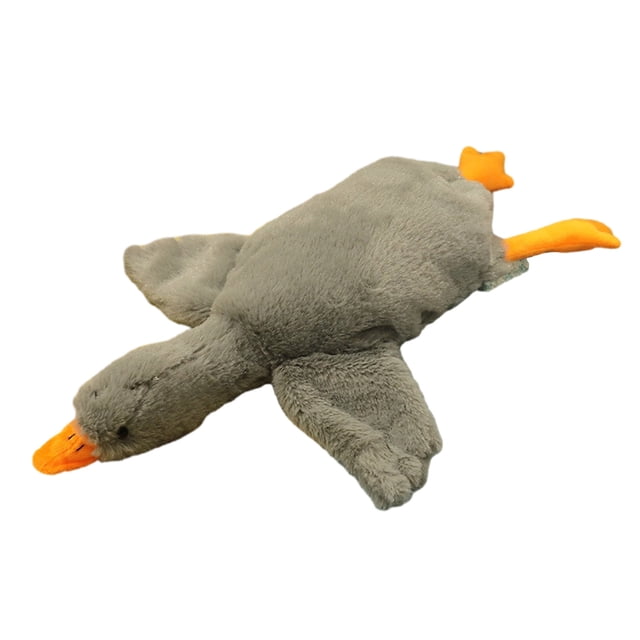 Pato de peluche para perros, juguete para buscar, juguete suave para masticar, juguete de tira y afloja para perros pequeños, medianos y grandes, juego interactivo para aliviar el aburrimiento.