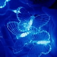 thumbnail image 3 of QUEST -Butterfly 96 Led Fairy String Curtain Lights Christmas Party Wedding Decor Lamp, 3 of 6