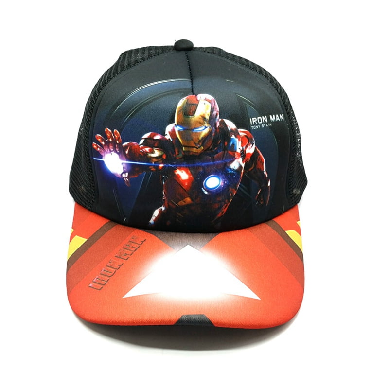 Official Gifts for Boys Teenagers Sun Hat for Boys with Captain America Thor Hulk Iron Man and Spiderman Superhero Baseball Cap for Summer MARVEL Avengers Baseball Caps 