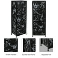 thumbnail image 3 of Sorbus Wood Handle Closet Drawer Organizers, Black, 3 of 5