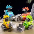 thumbnail image 3 of (Red)Construction Toy Trucks Toy Vehicle For 3+ Years Old Boys Press And Go Vehicle Truck Multi-color Optional, 3 of 5