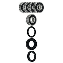 Niche Wheel Bearing Seal Kit for Honda CM185 Twinstar 200 Nighthawk 250 6302-2RS MK1008478