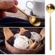 thumbnail image 2 of Xiao Hua cucharas de café, minicucharas de postre, cucharitas de té, mango esmerilado de acero inoxidable para postre, té, café, helado, pastel, sopa, 6.7 x 1.2 pulgadas, 4 colores, 2 of 4