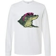 thumbnail image 3 of Inktastic Sunny Gator in Pink Sunglasses Long Sleeve T-Shirt, 3 of 5