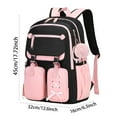 thumbnail image 2 of & Craft Stationery Stylish High Capacity Backpack For Girls Casual Shoulder Bag With Multiple Compartments For School And Daily Use, 2 of 5