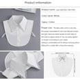 thumbnail image 3 of YooGuoGuo Fake Collar Detachable Blouse Dickey Collar Half Shirts Faux False Collar for Women & Girls Favors, 3 of 7