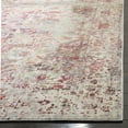 thumbnail image 4 of SAFAVIEH Valencia Autumn Distressed Oriental Polyester Runner Rug, Grey/Red, 2'3" x 8', 4 of 7