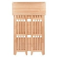 thumbnail image 6 of Winsome Wood Foldable 4-Tier Shelf, Natural, 6 of 19