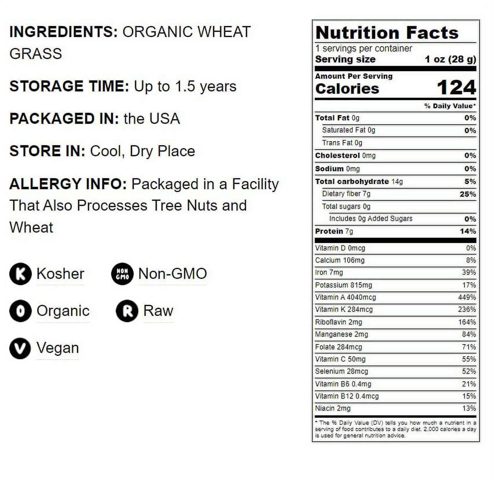 Wheatgrass top trader joe's