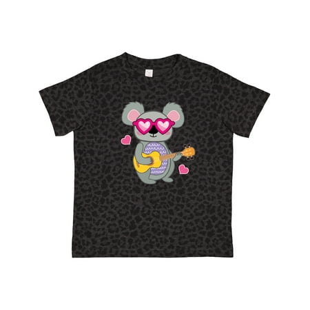 

Inktastic Koala Cute Girls Guitar Outfit Gift Toddler Toddler Girl T-Shirt