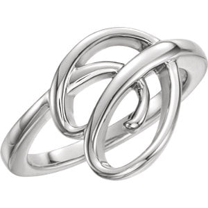 Freeform Cuff - Jewels By Lux Sterling Silver Freeform Ring Size 7