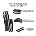 thumbnail image 2 of No Buckle Adjustable Stretch Belt, Invisible Belts for Jeans For Women Men 3 Packs, 2 of 6