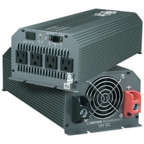 Tripp Lite by Eaton PowerVerter 1,000-Watt-Continuous Compact Inverter for Trucks, 4 AC Outlets, PV1000HFPT