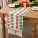 thumbnail image 4 of RKSTN christmas tablecloth Christmas Table Flags Boho Cotton Knotted Tassel Color Woven Christmas Tree Long Tablecloth Christmas Decoration Cloth Christmas Tablecloths, 4 of 9